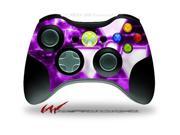 XBOX 360 Wireless Controller Decal Style Skin Radioactive Purple CONTROLLER NOT INCLUDED
