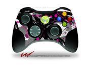 XBOX 360 Wireless Controller Decal Style Skin Abstract 02 Pink CONTROLLER NOT INCLUDED