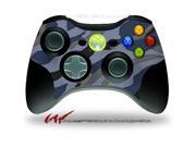 XBOX 360 Wireless Controller Decal Style Skin Camouflage Blue CONTROLLER NOT INCLUDED