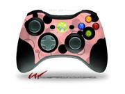 XBOX 360 Wireless Controller Decal Style Skin Lots Of Dots Pink on Pink CONTROLLER NOT INCLUDED