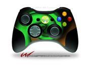 XBOX 360 Wireless Controller Decal Style Skin Alecias Swirl 01 Green CONTROLLER NOT INCLUDED