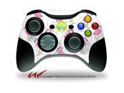 XBOX 360 Wireless Controller Decal Style Skin Flamingos on White CONTROLLER NOT INCLUDED