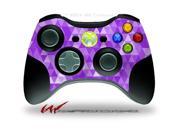 XBOX 360 Wireless Controller Decal Style Skin Triangle Mosaic Purple CONTROLLER NOT INCLUDED