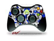 XBOX 360 Wireless Controller Decal Style Skin Sexy Girl Silhouette Camo Blue CONTROLLER NOT INCLUDED