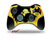 XBOX 360 Wireless Controller Decal Style Skin Iowa Hawkeyes Tigerhawk Black on Gold 02 CONTROLLER NOT INCLUDED