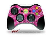 XBOX 360 Wireless Controller Decal Style Skin Wavey Fushia Hot Pink CONTROLLER NOT INCLUDED