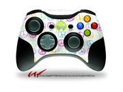 XBOX 360 Wireless Controller Decal Style Skin Kearas Peace Signs on White CONTROLLER NOT INCLUDED