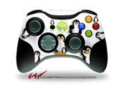 XBOX 360 Wireless Controller Decal Style Skin Penguins on White CONTROLLER NOT INCLUDED