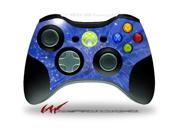 XBOX 360 Wireless Controller Decal Style Skin Stardust Blue CONTROLLER NOT INCLUDED