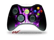 XBOX 360 Wireless Controller Decal Style Skin Lightning Purple CONTROLLER NOT INCLUDED