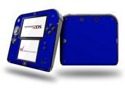 Solids Collection Royal Blue Decal Style Vinyl Skin fits Nintendo 2DS