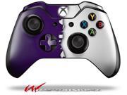 Ripped Colors Purple White Decal Style Skin fits Microsoft XBOX One Wireless Controller CONTROLLER NOT INCLUDED