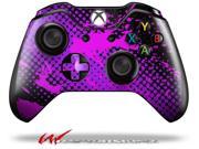 Halftone Splatter Hot Pink Purple Decal Style Skin fits Microsoft XBOX One Wireless Controller CONTROLLER NOT INCLUDED