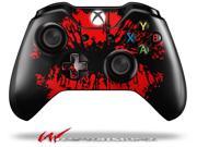 Big Kiss Lips Red on Black Decal Style Skin fits Microsoft XBOX One Wireless Controller CONTROLLER NOT INCLUDED