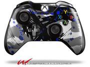Abstract 02 Blue Decal Style Skin fits Microsoft XBOX One Wireless Controller CONTROLLER NOT INCLUDED