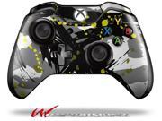 Abstract 02 Yellow Decal Style Skin fits Microsoft XBOX One Wireless Controller CONTROLLER NOT INCLUDED
