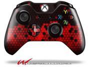 HEX Red Decal Style Skin fits Microsoft XBOX One Wireless Controller CONTROLLER NOT INCLUDED