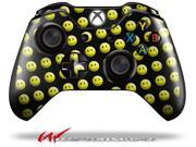 Smileys on Black Decal Style Skin fits Microsoft XBOX One Wireless Controller CONTROLLER NOT INCLUDED