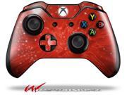 Stardust Red Decal Style Skin fits Microsoft XBOX One Wireless Controller CONTROLLER NOT INCLUDED