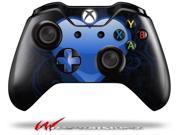 Glass Heart Grunge Blue Decal Style Skin fits Microsoft XBOX One Wireless Controller CONTROLLER NOT INCLUDED