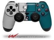 Ripped Colors Gray Seafoam Green Decal Style Wrap Skin fits Sony PS4 Dualshock 4 Controller CONTROLLER NOT INCLUDED