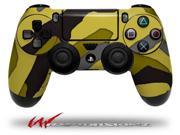 Camouflage Yellow Decal Style Wrap Skin fits Sony PS4 Dualshock 4 Controller CONTROLLER NOT INCLUDED