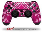 Wavey Fushia Hot Pink Decal Style Wrap Skin fits Sony PS4 Dualshock 4 Controller CONTROLLER NOT INCLUDED