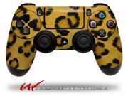 Leopard Skin Decal Style Wrap Skin fits Sony PS4 Dualshock 4 Controller CONTROLLER NOT INCLUDED