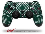 Wavey Hunter Green Decal Style Wrap Skin fits Sony PS4 Dualshock 4 Controller CONTROLLER NOT INCLUDED
