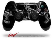 Chrome Skull on Black Decal Style Wrap Skin fits Sony PS4 Dualshock 4 Controller CONTROLLER NOT INCLUDED