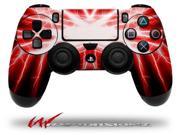Lightning Red Decal Style Wrap Skin fits Sony PS4 Dualshock 4 Controller CONTROLLER NOT INCLUDED