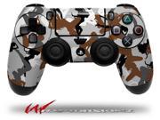 Sexy Girl Silhouette Camo Brown Decal Style Wrap Skin fits Sony PS4 Dualshock 4 Controller CONTROLLER NOT INCLUDED