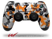 Sexy Girl Silhouette Camo Orange Decal Style Wrap Skin fits Sony PS4 Dualshock 4 Controller CONTROLLER NOT INCLUDED