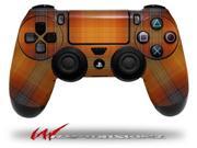 Plaid Pumpkin Orange Decal Style Wrap Skin fits Sony PS4 Dualshock 4 Controller CONTROLLER NOT INCLUDED