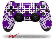 Boxed Purple Decal Style Wrap Skin fits Sony PS4 Dualshock 4 Controller CONTROLLER NOT INCLUDED
