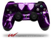 Radioactive Purple Decal Style Wrap Skin fits Sony PS4 Dualshock 4 Controller CONTROLLER NOT INCLUDED
