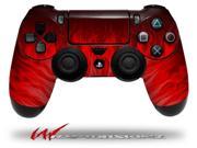 Fire Red Decal Style Wrap Skin fits Sony PS4 Dualshock 4 Controller CONTROLLER NOT INCLUDED