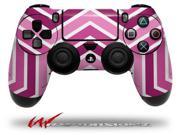Zig Zag Pinks Decal Style Wrap Skin fits Sony PS4 Dualshock 4 Controller CONTROLLER NOT INCLUDED