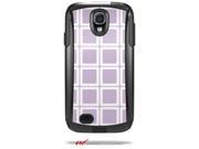 Squared Lavender Decal Style Vinyl Skin fits Otterbox Commuter Case for Samsung Galaxy S4 CASE NOT INCLUDED