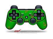Sony PS3 Controller Decal Style Skin Anchors Away Green CONTROLLER SOLD SEPARATELY