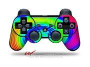 Sony PS3 Controller Decal Style Skin Rainbow Swirl CONTROLLER SOLD SEPARATELY