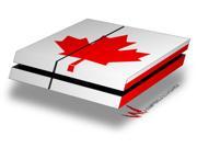 Canadian Canada Flag Decal Style Skin fits original PS4 Gaming Console