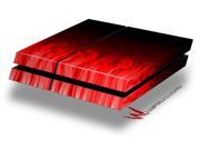 Fire Red Decal Style Skin fits original PS4 Gaming Console