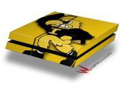 Iowa Hawkeyes Herky on Gold Decal Style Skin fits original PS4 Gaming Console
