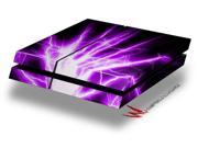 Lightning Purple Decal Style Skin fits original PS4 Gaming Console