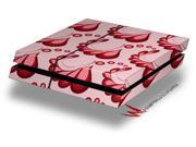 Petals Red Decal Style Skin fits original PS4 Gaming Console