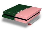 Ripped Colors Green Pink Decal Style Skin fits original PS4 Gaming Console