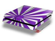 Rising Sun Japanese Flag Purple Decal Style Skin fits original PS4 Gaming Console