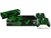 St Patricks Clover Confetti Holiday Bundle Decal Style Skin Set fits XBOX One Console Kinect and 2 Controllers XBOX SYSTEM SOLD SEPARATELY