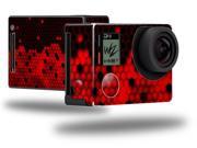 HEX Red Decal Style Skin fits GoPro Hero 4 Black Camera GOPRO SOLD SEPARATELY
